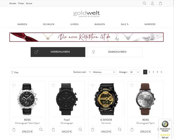 Goldwelt Uhren Goldwelt Uhren