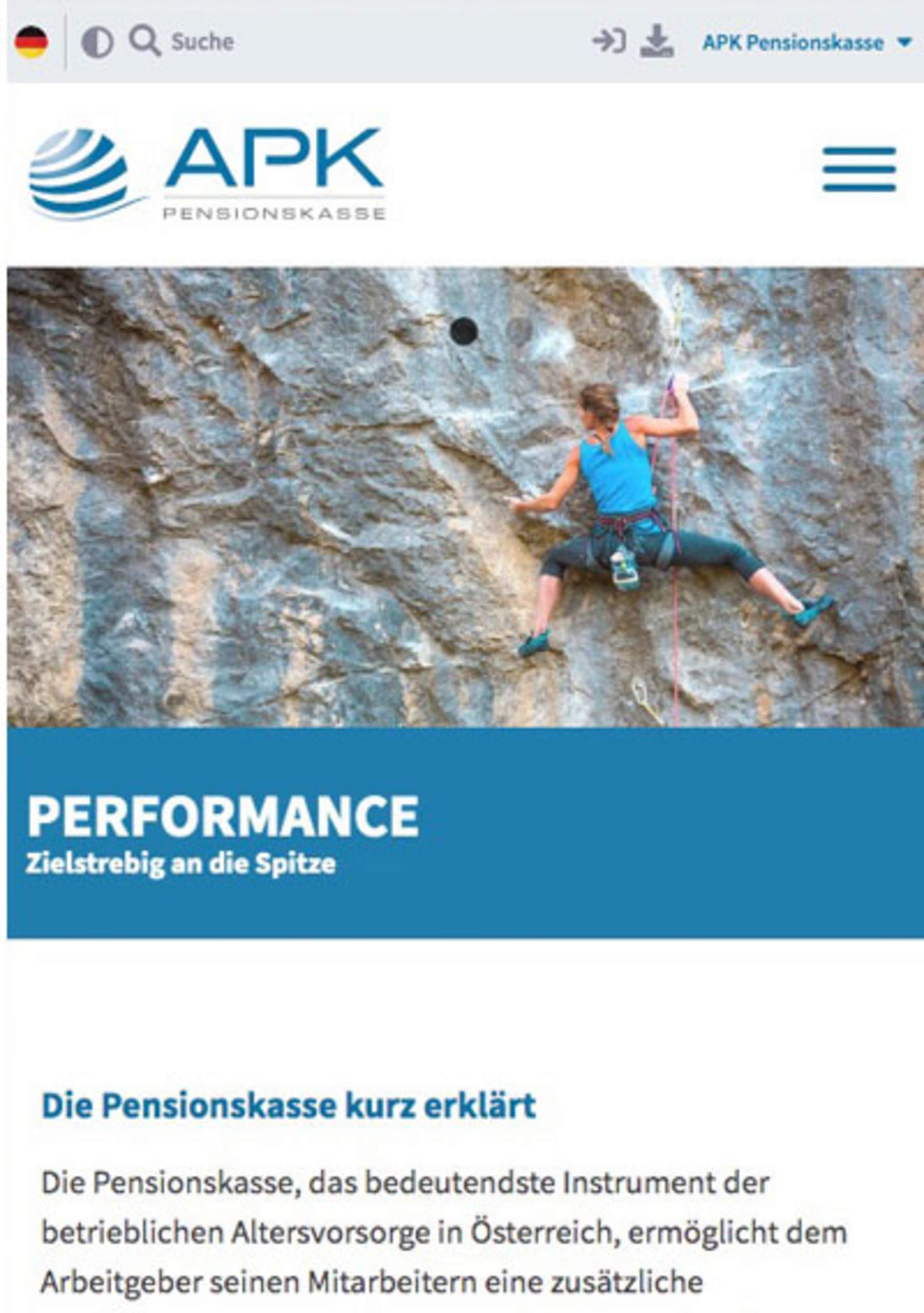 APK Pensionskasse AG