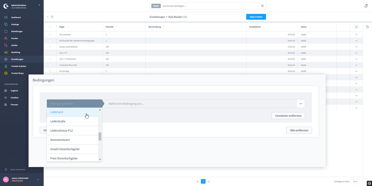 Schreibe Deine eigenen Regeln - Shopware 6 Schreibe Deine eigenen Regeln - Shopware 6