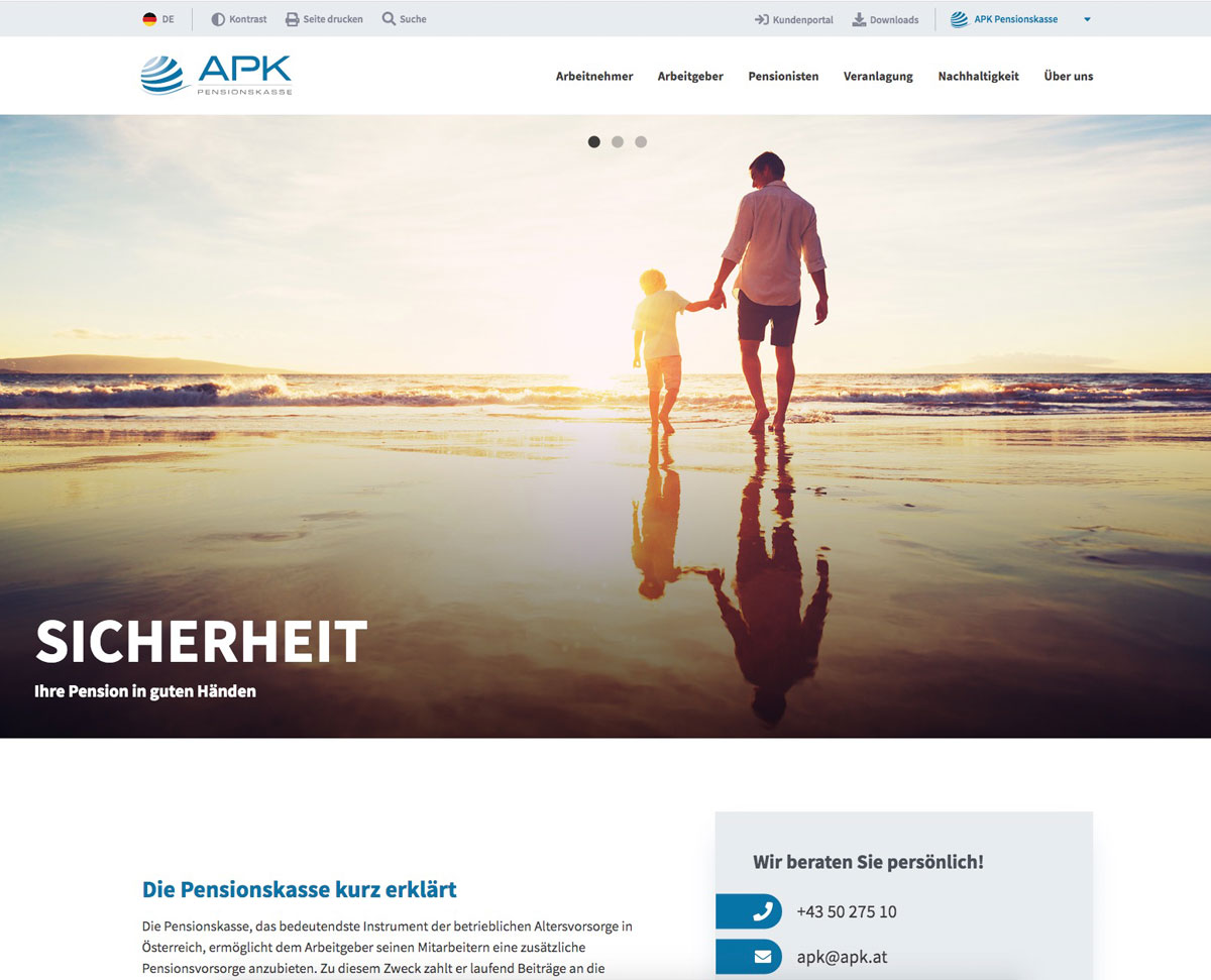 APK Pensionskasse AG APK Pensionskasse AG