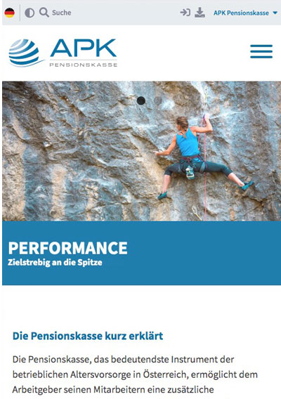 APK Pensionskasse AG APK Pensionskasse AG