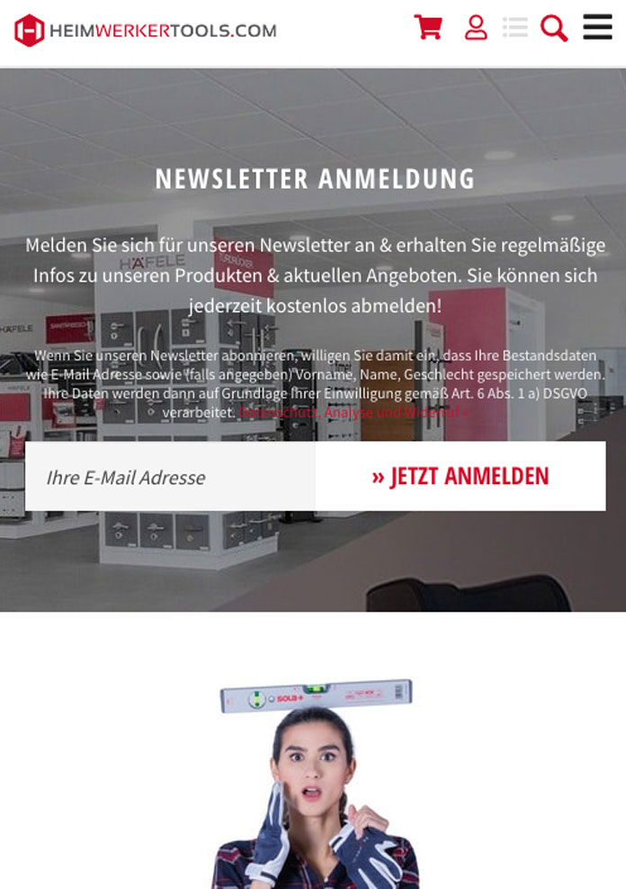 Heimwerkertools Newsletter Heimwerkertools Newsletter