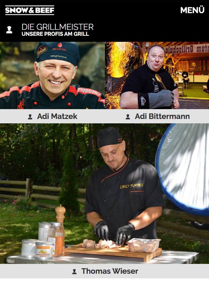 Snow & Beef Grillmeister Snow & Beef Grillmeister