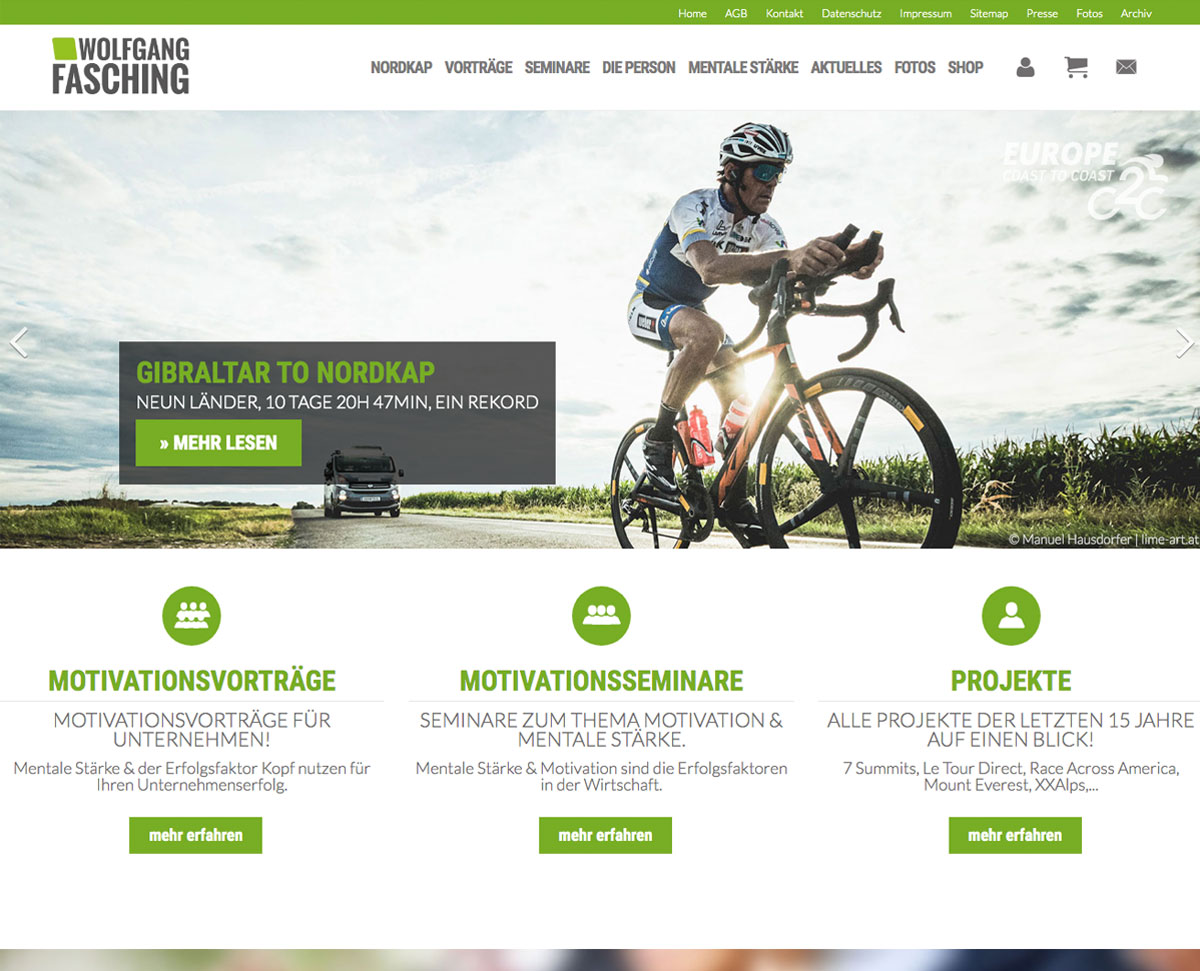 Wolfgang Fasching Homepage
